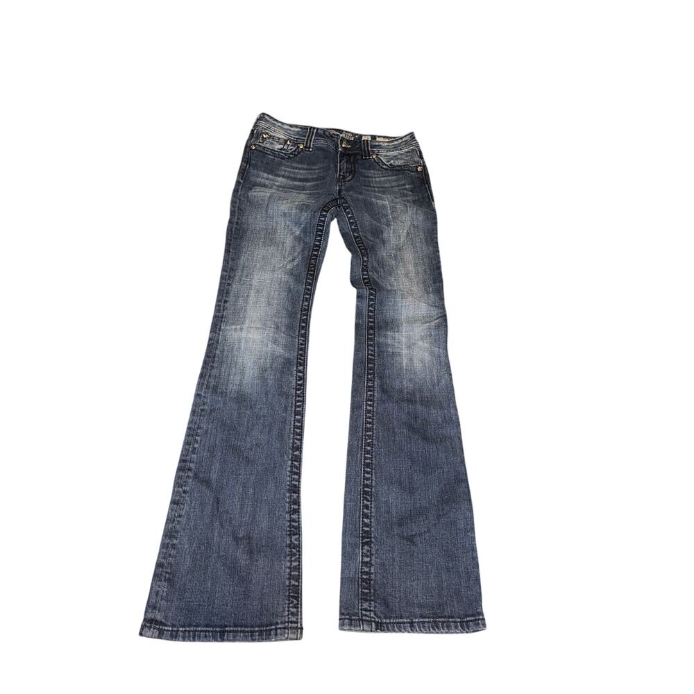 MISS ME RHINESTONE JEANS JW5307B6, Color DK 71, Size 28, New without Tag